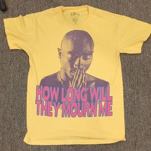 Yellow Graphic Tee with Iconic Design